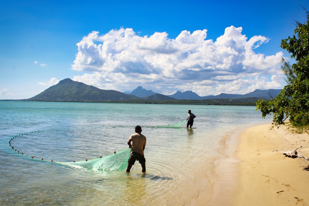 fishing, mauritius